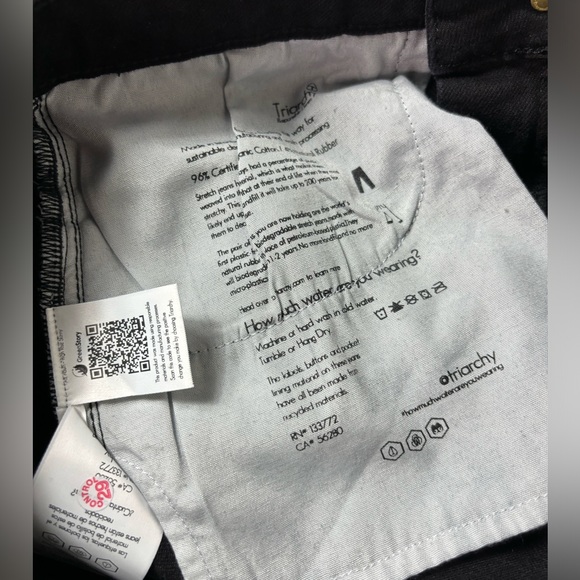 Triarchy Ms. Hawn High Rise Crop Loose Skinny Jeans 30 - Picture 5 of 7